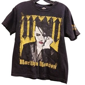 Marilyn Manson vintage y2k 2004 concert tour tee size xsmall